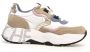 VOILE BLANCHE Lage Sneakers Dames Club105 Maat: 38 Materiaal: Suède Kleur: Wit - Thumbnail 2