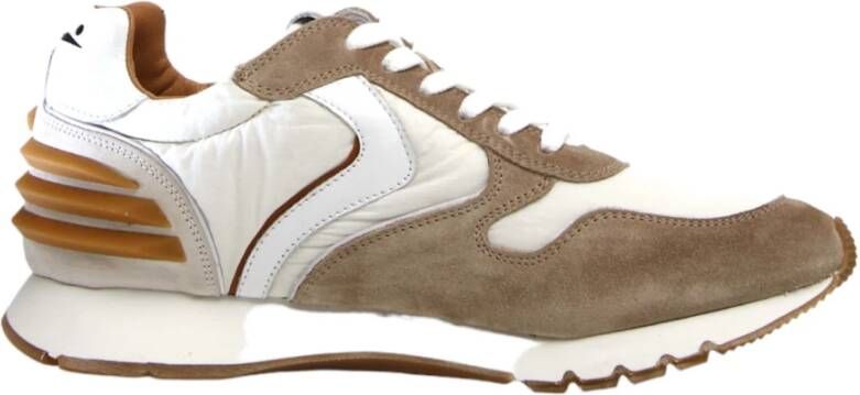 Voile blanche Beige Sneakers Stijlvol Comfortabel Casual Wear Brown Heren