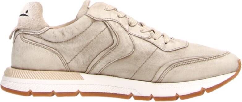 Voile blanche Leather sneakers Storm 015 Woman Beige Dames