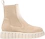 Voile blanche Suede ankle boots Grenelle Chelsea Beige Dames - Thumbnail 8