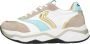 VOILE BLANCHE Lage Sneakers Dames Club108 Maat: 36 Materiaal: Suède Kleur: Beige - Thumbnail 2