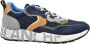 Voile blanche Blauwe Lage Veterschoenen Blauw Heren - Thumbnail 5