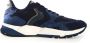 Voile blanche Blauwe Sneakers met Multicolor Suède Inzetstukken Blue Heren - Thumbnail 7