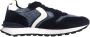 Voile blanche Leather and technical fabric sneakers Paris Race MAN W Blue Heren - Thumbnail 7