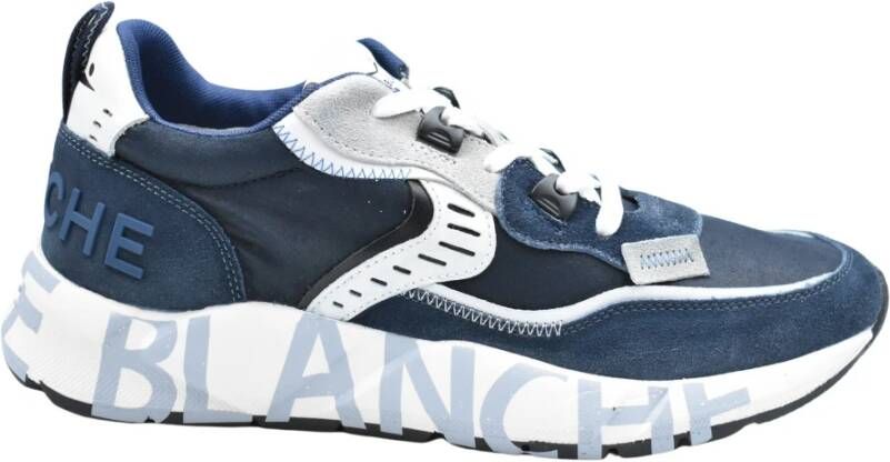 Voile Blanche Blauwe Veterschoenen voor Casual