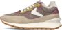 VOILE BLANCHE Lage Sneakers Dames Qwark Hype Maat: 40 Materiaal: Suède Kleur: Bruin - Thumbnail 2