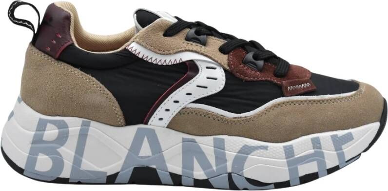 Voile Blanche Bruine Veterschoenen