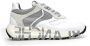 Voile blanche Casual Witte Leren Sneakers met 4cm Rubberen Zool White Dames - Thumbnail 10