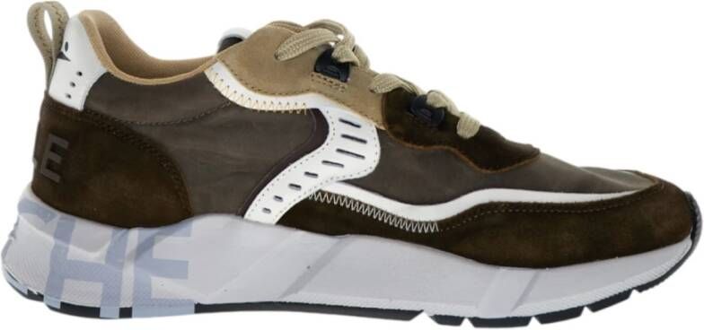 Voile Blanche Donkerbruin Taupe Sneaker Club01