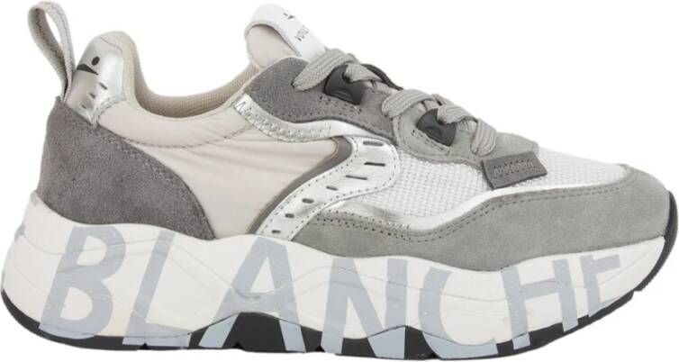 Voile blanche Grijze Actieve Sneakers voor Vrouwen Gray Dames
