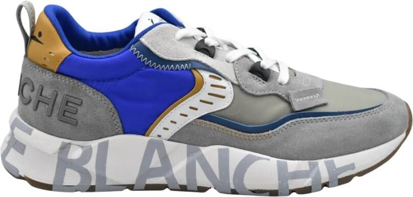 Voile Blanche Grijze Bluette Veterschoenen Stijlvol Model