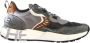Voile blanche Grijze Club01 Sneakers in Leer Nylon Gray Heren - Thumbnail 9