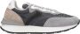 Voile Blanche Grijze Sneakers met Contraststiksels - Thumbnail 1