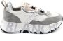Voile blanche Grijze Sneakers met Leren en Stoffen Voering Grijs Dames - Thumbnail 1