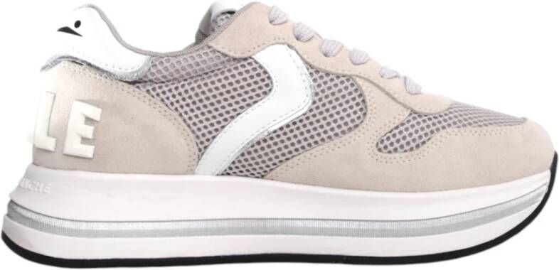 Voile Blanche Grijze Sport Sneakers Merry