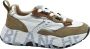 Voile blanche Grijze Veterschoenen voor Dames Multicolor Dames - Thumbnail 1
