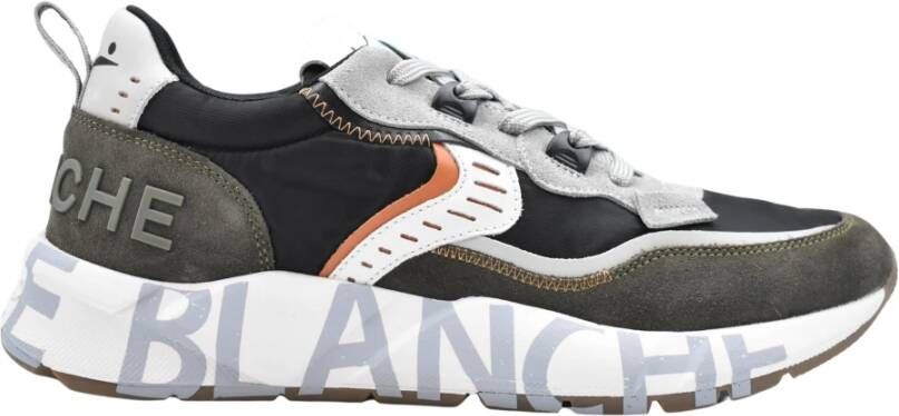 Voile Blanche Groen Zwart Veterschoenen Stijlvol Comfort