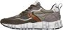 Voile blanche Suède Sneakers met Lichtgewicht Rubberen Zool Multicolor Heren - Thumbnail 28