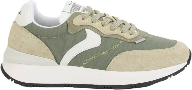 Voile Blanche Groene Sneaker Stijlvolle Casual Schoenen