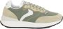 Voile Blanche Groene Sneaker Stijlvolle Casual Schoenen - Thumbnail 1