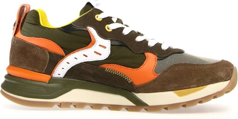 Voile blanche Groene Urban Sneaker Bholt Multicolor Heren