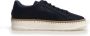 Voile blanche Heren Layton Rope Leren Sneakers Blue Heren - Thumbnail 1