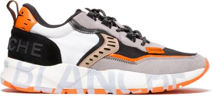 Voile blanche Heren Sneakers Zwart Grijs Oranje Gray Heren