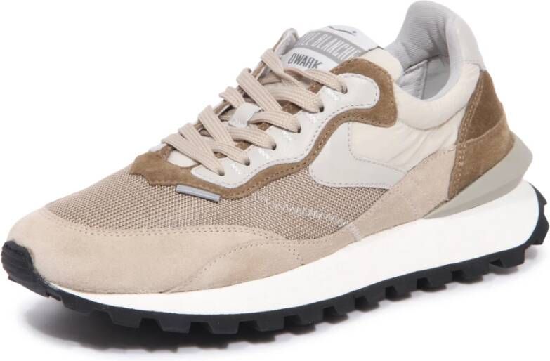 Voile blanche Leather and fabric sneakers Qwark Hype MAN Multicolor Heren