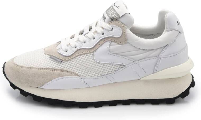 Voile blanche Hype Suede Witte Sneakers Wit Heren