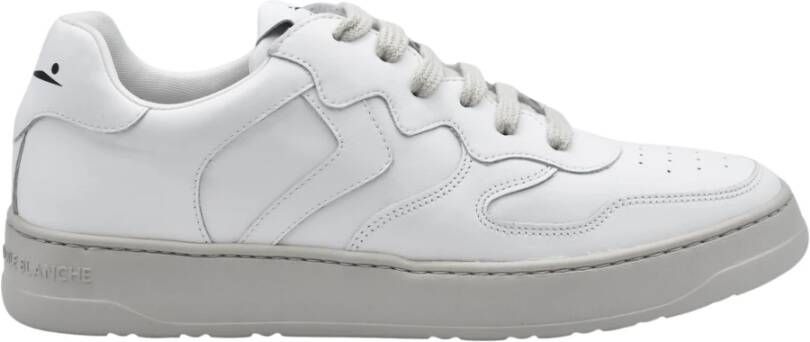 Voile blanche Laced Shoes White Heren