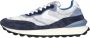 VOILE BLANCHE Lage Sneakers Heren Qwark Hype Man Maat: 40 Materiaal: Suède Kleur: Blauw - Thumbnail 2