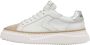 Voile blanche Leather and fabric sneakers Lipari White Dames - Thumbnail 1