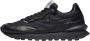 Voile blanche Leather and fabric sneakers Qwark Hype MAN Black Heren - Thumbnail 1