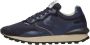 Voile blanche Leather and fabric sneakers Qwark Hype MAN Blue Heren - Thumbnail 7