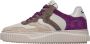 Voile blanche Beige Suède Sneakers Laura Stijl Multicolor Dames - Thumbnail 1
