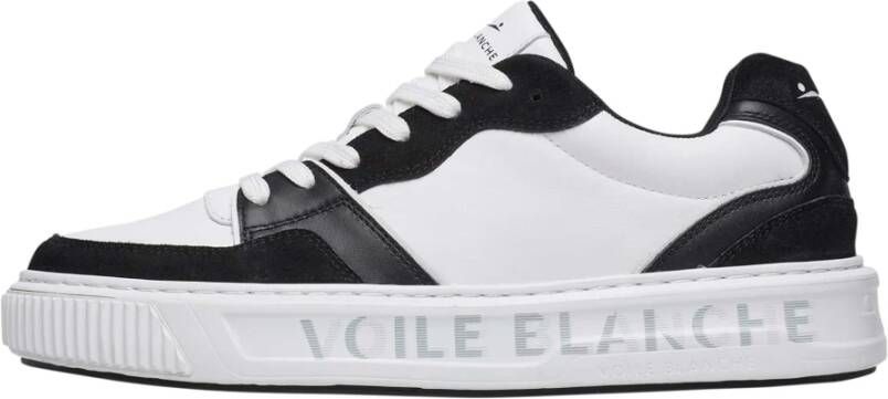 Voile blanche Leather and technical fabric sneakers Forx 3. Black Heren