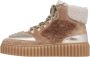 VOILE BLANCHE Hoge Sneakers Dames Eva Hike Maat: 36 Materiaal: Suède Kleur: Camel - Thumbnail 2