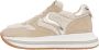 VOILE BLANCHE Lage Sneakers Dames Merry Curly Maat: 40 Materiaal: Suède Kleur: Beige - Thumbnail 2
