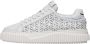 Voile blanche Leather sneakers Herika Perforated White Dames - Thumbnail 1