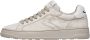 Voile blanche Beige Leren Stoffen Sneakers Beige Heren - Thumbnail 1