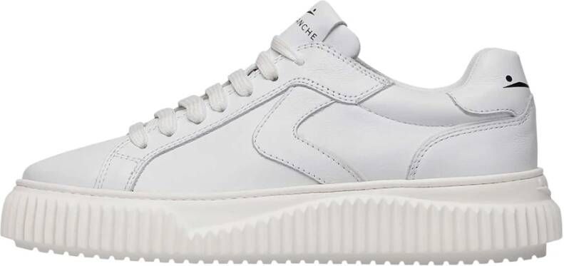 Voile blanche Leather sneakers Lipari White Dames