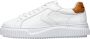Voile blanche Lipari Calf White-Tobacco Sneakers Wit Dames - Thumbnail 1