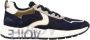 Voile Blanche Leren en Stoffen Sportieve Sneaker - Thumbnail 1