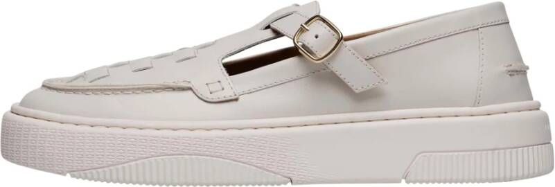 Voile Blanche Leren Sneakers