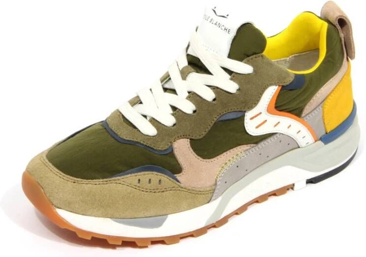 Voile Blanche Nubuck Beige Ice Army Schoenen