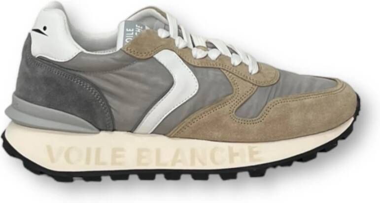Voile blanche Beige Sneakers Paris Race Woman Beige Dames