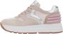 Voile blanche Platform Sneakers in poedertinten Multicolor Dames - Thumbnail 1