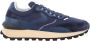 Voile blanche Leather and fabric sneakers Qwark Hype MAN Blue Heren - Thumbnail 13