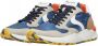 Voile blanche Blauwe Nubuck Sneakers Ss21 Multicolor Heren - Thumbnail 1