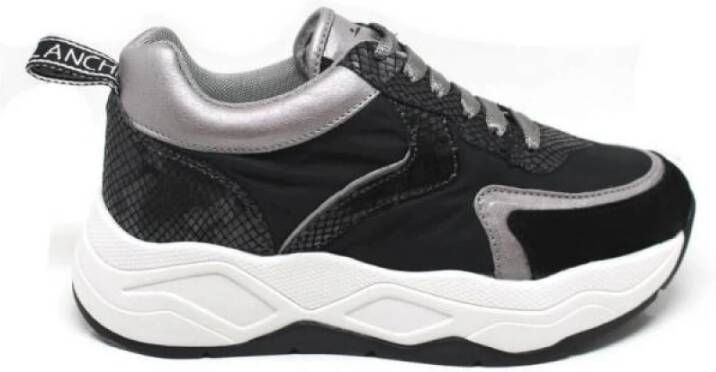 Voile blanche Sneakers Black Dames